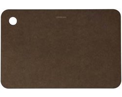 Combekk Snijplank - 100% Gerecycled - Microplasticvrij - Antibacterieel - Vaatwasserbestendig - 20 x 30cm - bruin