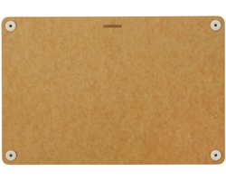 Combekk snijplank – FSC Geperst Hout – Microplasticvrij - Antibacterieel - Vaatwasserbestendig – 20x30 cm – Naturel