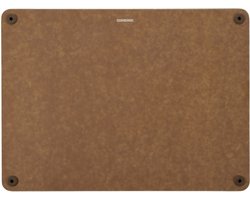 Combekk snijplank – FSC Geperst Hout – Microplasticvrij - Antibacterieel - Vaatwasserbestendig – 28x38 cm – Bruin