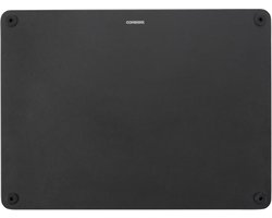 Combekk snijplank – FSC Geperst Hout – Microplasticvrij - Antibacterieel - Vaatwasserbestendig – 28x38 cm – Zwart