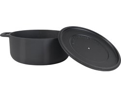 Combekk Sous Chef gietijzeren braadpan - 28cm - zwart