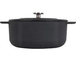COMBEKK Sous Chef - Gietijzeren Braadpan - PFAS-vrij - 24cm - Zwart