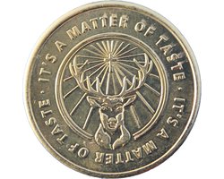 CombiCraft Messing Automatenmunt Jägermeister - Ø27mm - 100 stuks