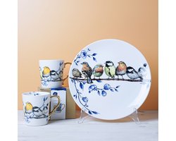 Combideal Bosvogels - Keramiek - 3-delig