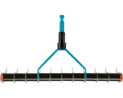 Combisystem verticuteerhark - Werkbreedte 35 cm - Verwijder mos en vilt - Tuinaccessoire - Geschikt voor alle combisystem stelen combisystem lawn rake