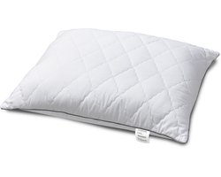 Comfeur Hoofdkussen Memory Foam - Afstelbaar Traagschuim - Ultrasoon Gestikte Hoes - Extra Gevuld - Hotelkwaliteit Hoofd Kussen - Voor Zij-, Rug- en Buikslapers - 60 x 70 cm