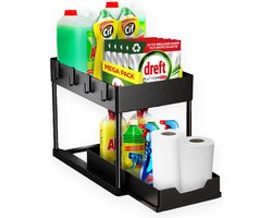 Comforder Gootsteenkast Organizer - Keuken Rek Under Sink - Gootsteenrek - Aanrecht Organizer