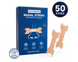 Comformidable® Neusstrips 50 stuks – Anti Snurk - Neuspleisters - neusspreider - Snurken