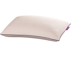 Comfort Air Memory Foam SoftShell pillow 50 x 70 cm - traagschuim hoofdkussen - aanbevolen voor rug- en zijligging - drukverlagende ondersteuning - vlokkenvulling met extra SoftShell comfortlaag