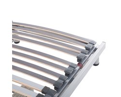 COMFORT - Elektrische lattenbodem - Lichtgrijs - 90 x 200 cm - Staal