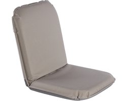 Comfort Seat Regular Cadet Grey - Verstelbaar Rugkussen met Intern Scharnierframe - 40 Posities | Bekleding vervaardigd uit Sunbrella Solution Dyed Acryldoek - Galvaniseerd Intern Frame - Anti-slip onderzijde - Verplaatsbaar zitcomfort - Bootstoel
