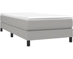 Comfortabel Boxspring Onderstel 90x200 cm - Stevig Bedframe voor Slaapkamer