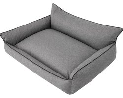 Comfortabel Hondenbed van Ecologisch Linnen - Ligbed voor Kleine Honden