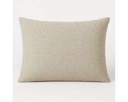 Comfortabel Hoofdkussen - 60x70 cm - Taupe - Anti-Allergie - Wasbaar - Geschikt voor Droger