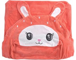 Comfortabele 2-in-1 Kinderbank en Bed, Vouwbare Sofa voor Peuters, Ideaal voor Lezen en Nappen, Geschikt voor Jongens en Meisjes van 1 tot 3 Jaar