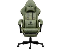 Comfortabele Gamestoel met Ergonomische Zitting – Groen | Vittoria | HICON®