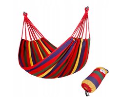 Comfortabele Katoenen Hangmat voor 1 Persoon - Max 120kg - 200x80cm