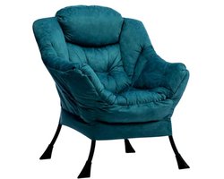 Comfortabele Lounge Stoel met Armleuningen voor Woonkamer en Slaapkamer