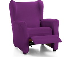 Comfortabele Relax Fauteuil Lila - Stijlvol Woonkamer Meubel