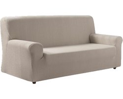 Comfortabele Textiel Sofa in Natuurlijke Kleur