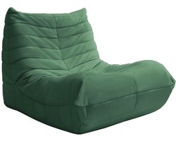 Comfortabele Vloerbank - Relaxstoel voor Woonkamer - Ergonomisch Design - Stof - Lezen & Ontspannen - 100x90x70 cm