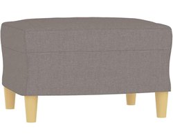 Comfortabele Voetenbank 60x50x41 cm - Taupe