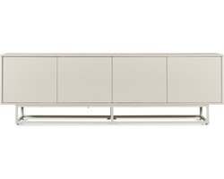Commode Boxholm dressoir 180x30x56 cm havermout [en.casa]