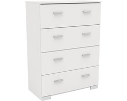 Commode Galaxy 4 laden - wit - Parisot - Kinder ladekast - Wit - Spaanplaat