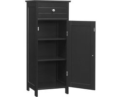 Compact Badkamermeubel met Verstelbare Planken - Onderkast voor Woonkamer, Keuken en Hal