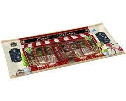 Compact Bistro Tafelset met Glazen Tafelblad voor Balkon of Tuin