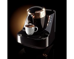 Compact Turks Koffiezetapparaat met Zelfreiniging en 3 Cupmaten