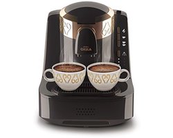 Compact Turks Koffiezetapparaat met Zelfreiniging en 3 Cupmaten