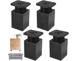 Compacte meubelpoten 4 hoogte verstelbaar kastpoten x 6 cm 4 stuks voor – andere meubels