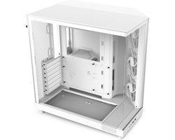 Compacte Mid-Tower PC kast met panoramisch glas en krachtige luchtstroom