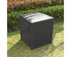 Compacte Opbergkist voor Buiten - 120 Liter - Ideaal voor Kussens en Tuinaccessoires