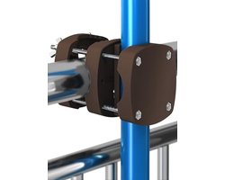 Compacte Parasolhouder voor Balkonleuning - Ruimtebesparende en Veilige Oplossing