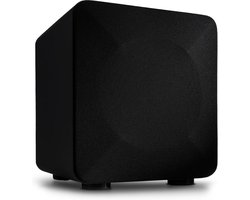 Compacte subwoofer - Krachtige bas - Muziek luisteren - 210 Watt vermogen - 6 inch woofer - Wit