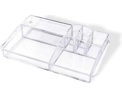 Compactor Make-up Houder 35,1 X 20,4 X 7,5 Cm Polystyreen Transparant