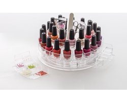 Compactor Manicure Organizer 31 Cm Transparant