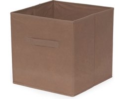 Compactor Opbergmand Mocha 31 X 31 Cm Karton Lichtbruin