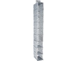 Compactor Organizer Vicky 9-vaks 128 X 15 X 30 Cm Pp Blauw