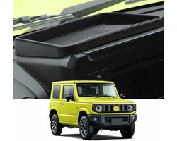 Compatibel met Suzuki Jimny 2018-2023 2024 middenconsole, instrumentenpaneel, opbergdoos met rubberen mat, auto-interieur, organizer, accessoires