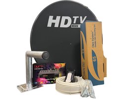 Compleet schotelset voor vrije zenders zoals duitse, engelse, arabisch en nog veel meer...