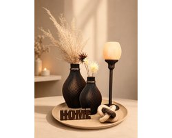 Complete Decoratie Set op Dienblad - Jade Home - 3D geprint - Woondecoratie