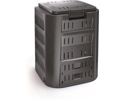 Composter 220 L ProsPlast Plastic Compost in Black