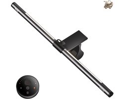 Computer Monitor Lamp met Achtergrondverlichting - Afstandsbediening - 51 cm Monitor Lichtbalk - Voor Thuis en Kantoor - Anti Blauwe Licht - USB Bureaulamp - LED Schermlamp - Instelbare Kleurtemperatuur en Helderheid - Energieklasse A