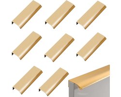 Concealed Cabinet Handles - Door Handle - Furniture Handles - Aluminium Alloy - Keuken - Ladehandgrepen - 8 Stuks (80mm)