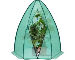 Conische Kas - Plantenschuilplaats - Wintertuinhuis - PE-stof - 240cm x 200cm x 240cm