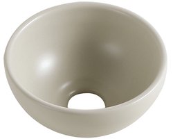 Consilio waskom rond 20 x 9 cm keramiek beige
