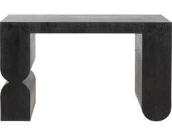 Console Curve zwart 120x38cm Kare Design